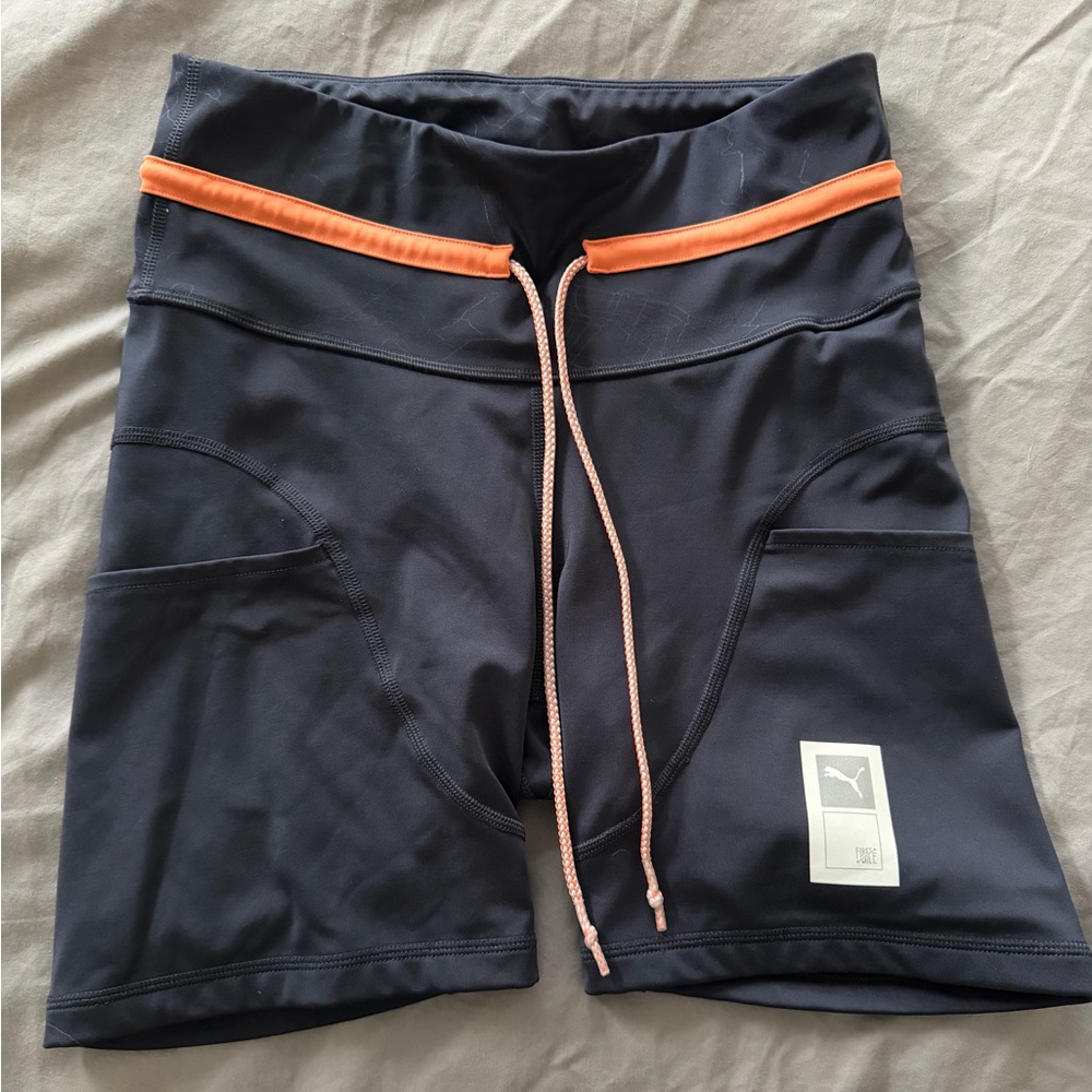 Puma First Mile running shorts with pockets